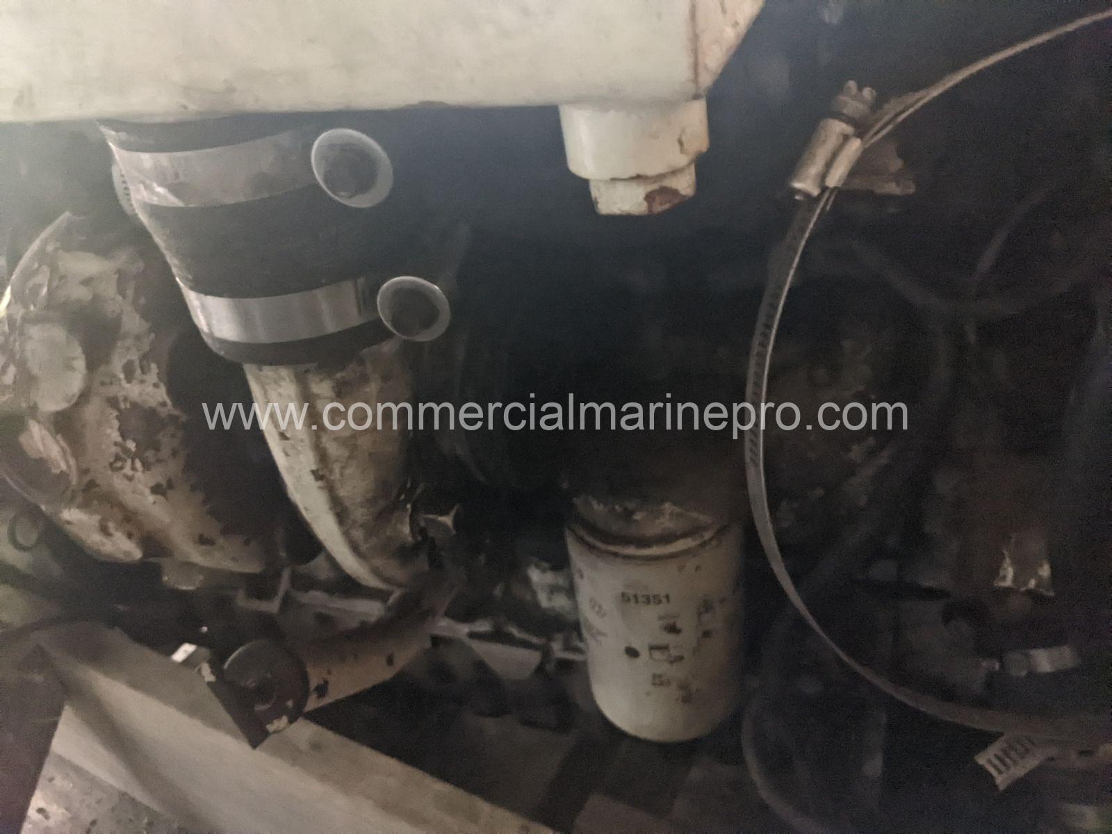 Single 3126 Caterpillar 350HP RTO Marine Engine