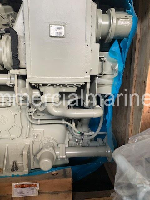 Pair Of 2012 GE 8V228 Marine Diesel Propulsion Engines 1,753 HP @ 900 RPMs