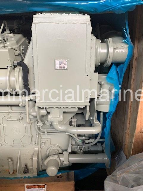 Pair Of 2012 GE 8V228 Marine Diesel Propulsion Engines 1,753 HP @ 900 RPMs