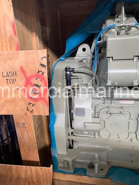 Pair Of 2012 GE 8V228 Marine Diesel Propulsion Engines 1,753 HP @ 900 RPMs