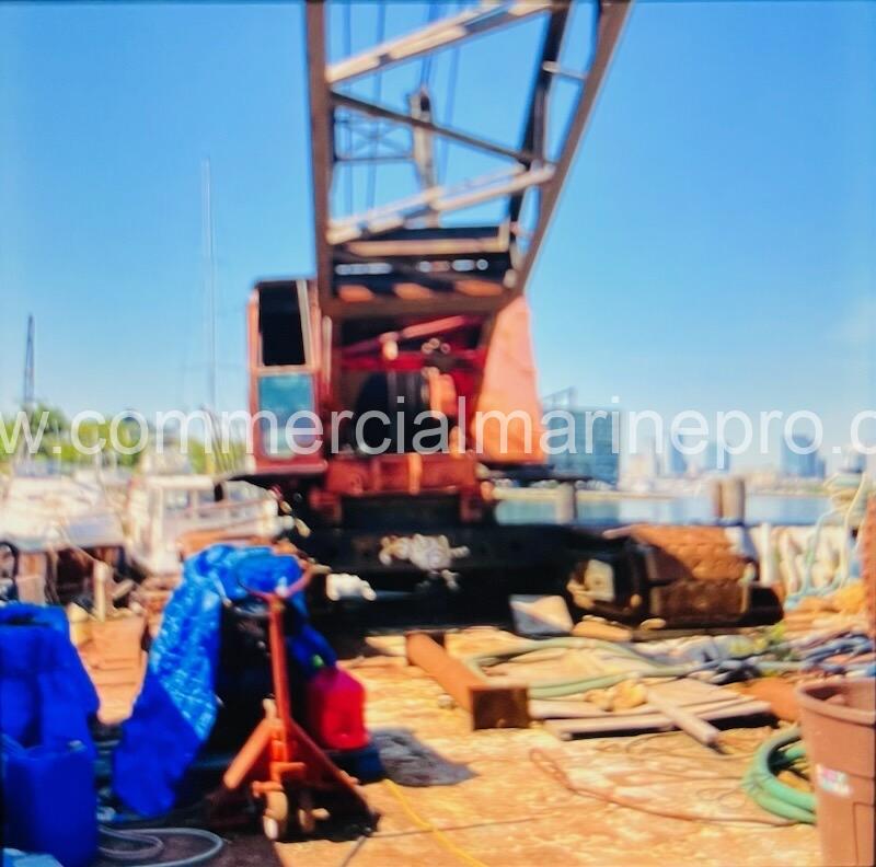 150' Supply Boat With 100 Ton 3900 Manitowoc Crane