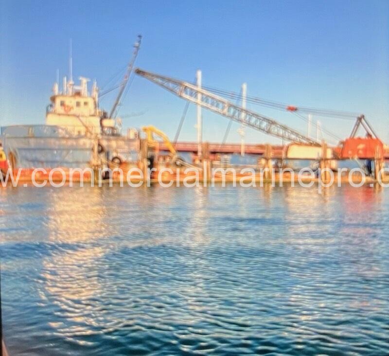 150' Supply Boat With 100 Ton 3900 Manitowoc Crane