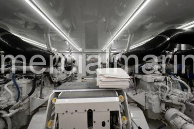 Pair MTU 12v2000 M91 Marine Engines