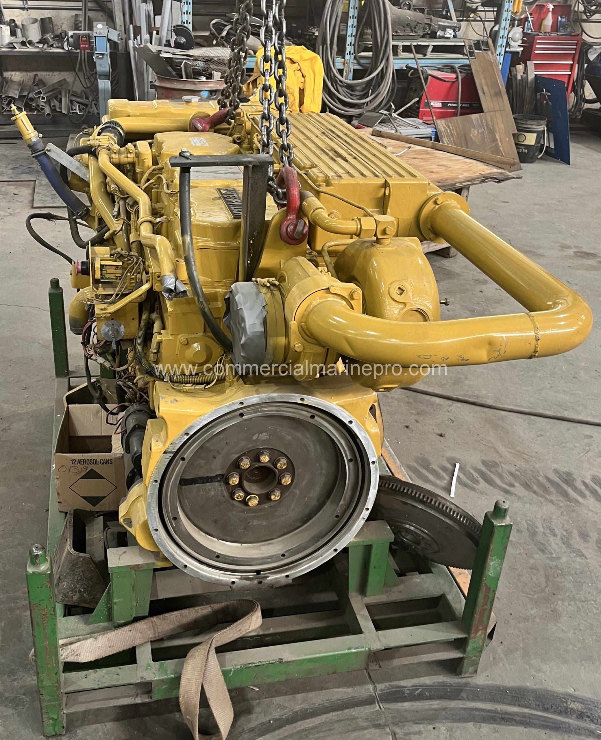 Single CAT 3176 Marine Engine - Low Hours