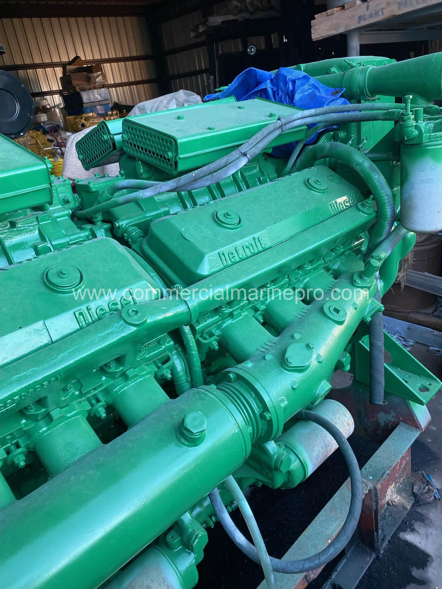 Detroit 16v71 Natural Marine Engine