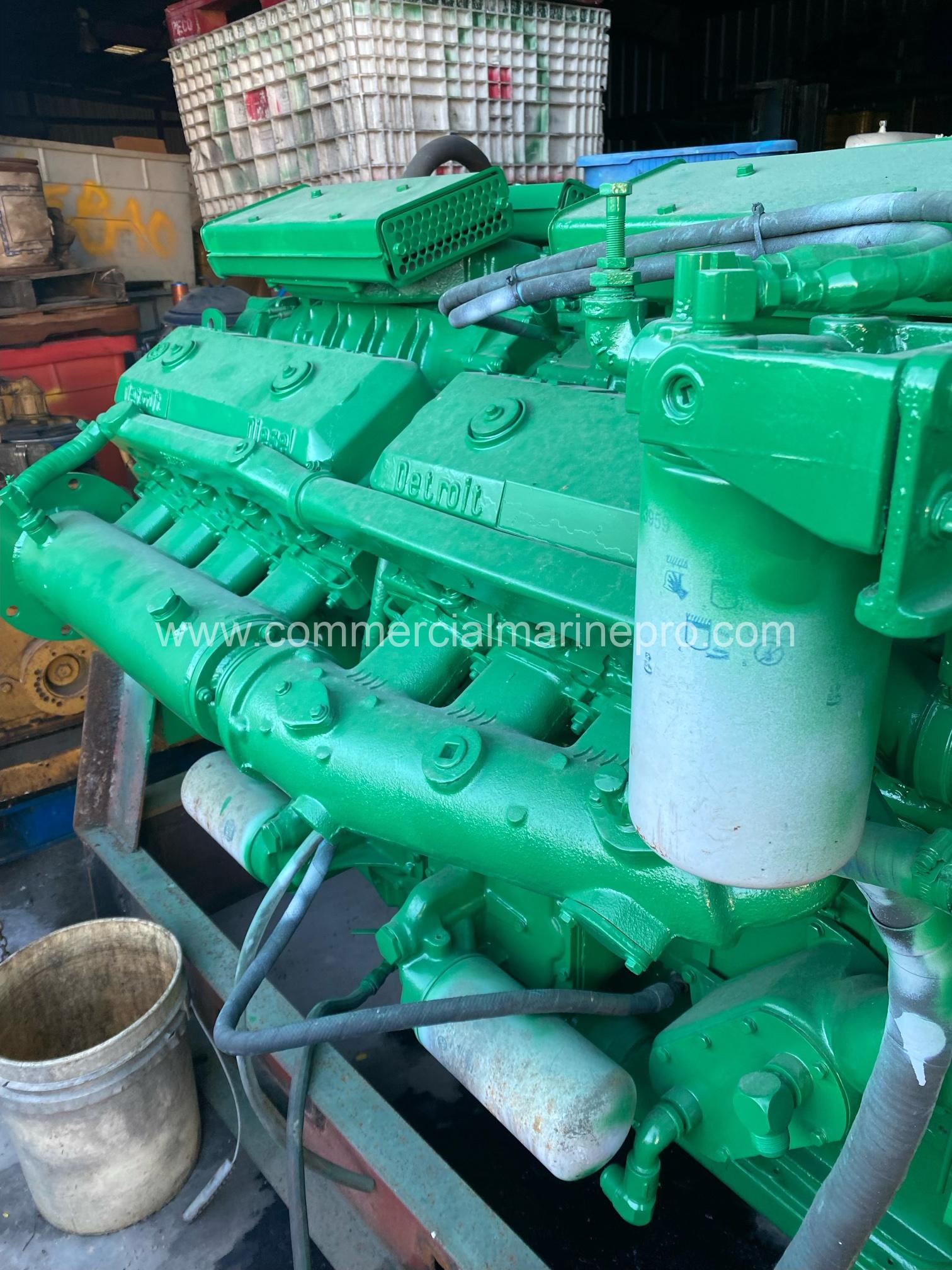 Detroit 16v71 Natural Marine Engine