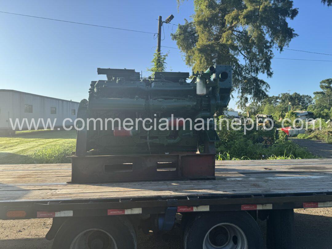 Detroit 16v71 Natural Marine Engine - Running take out - Image 7