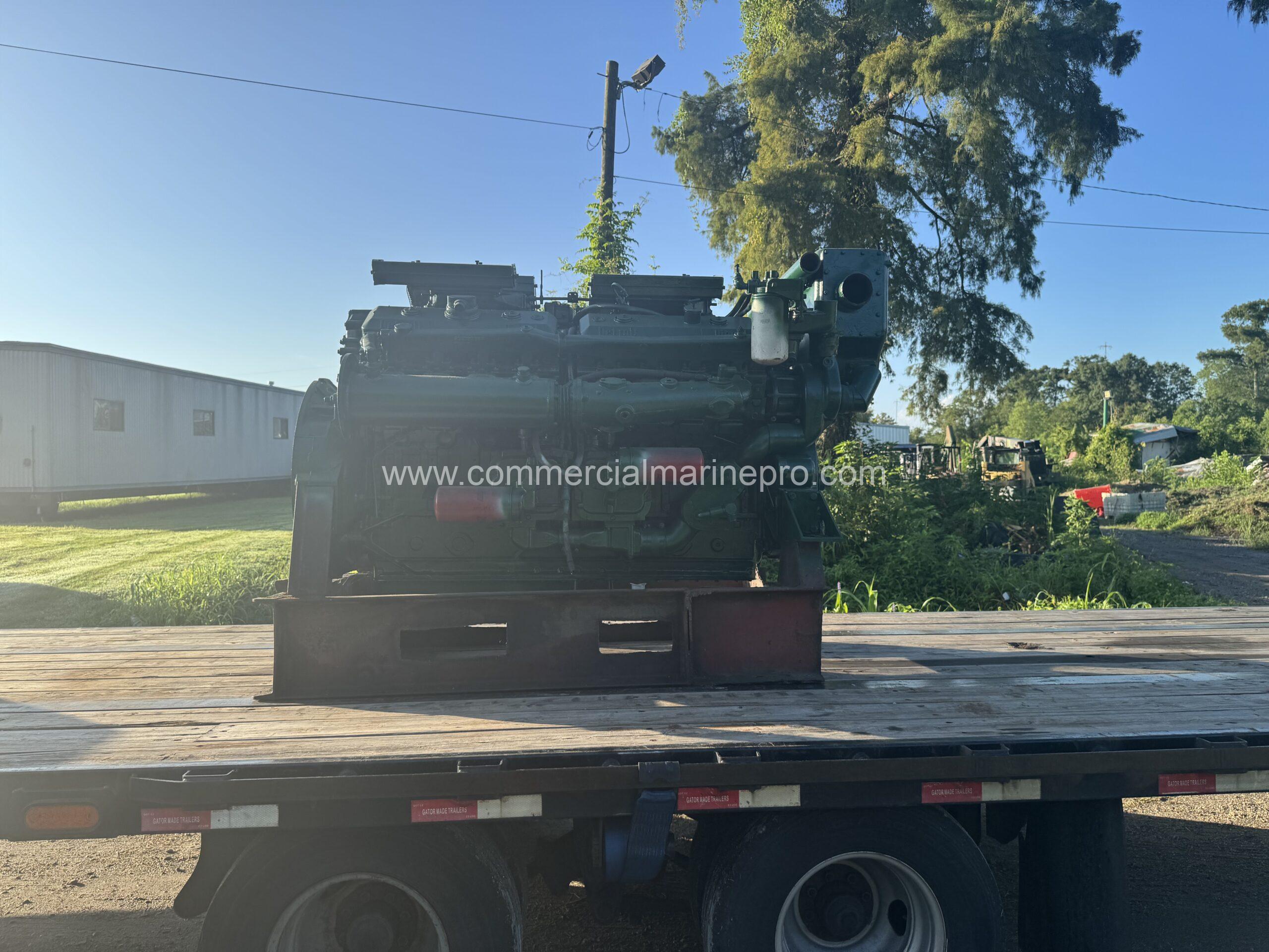 Detroit 16v71 Natural Marine Engine - Running take out - Image 7