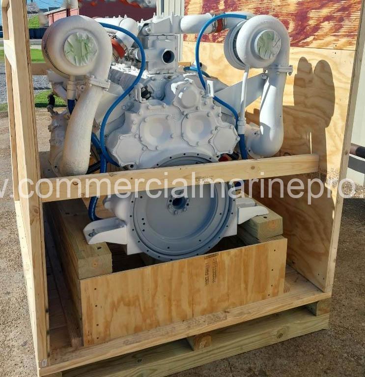 REBUILT Detroit 12v71TI Marine Engine
