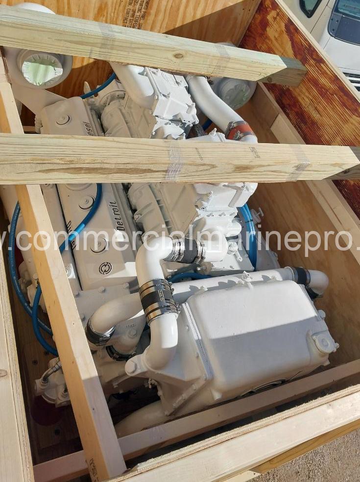 REBUILT Detroit 12v71TI Marine Engine