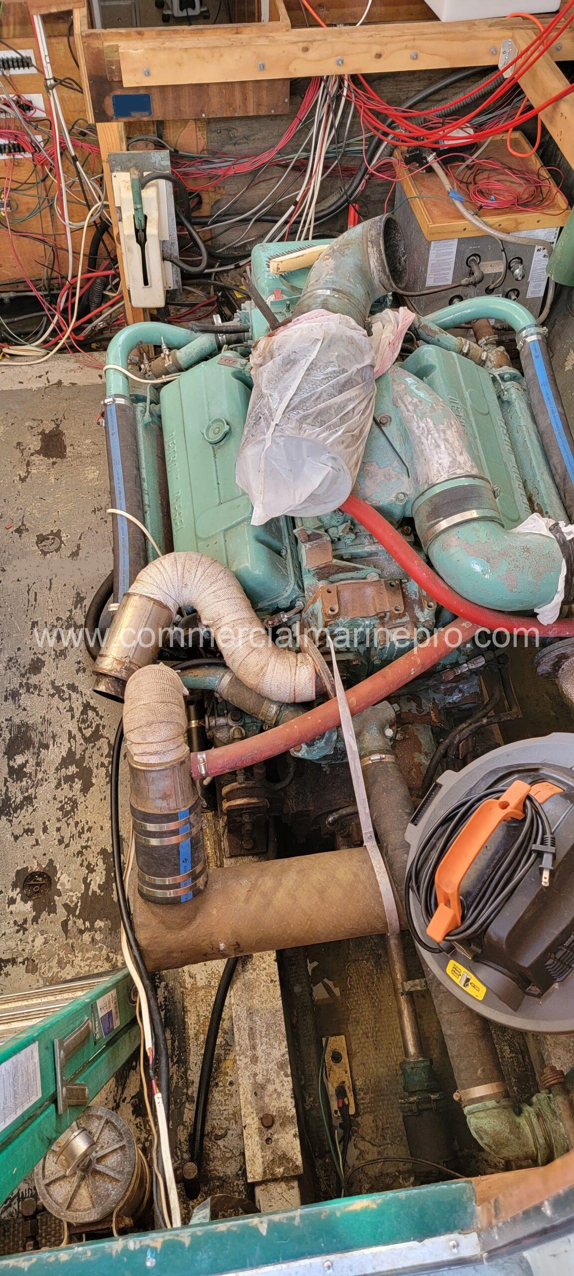 Pair Of Detroit Diesel 8V53 Marine Engines - Image 4