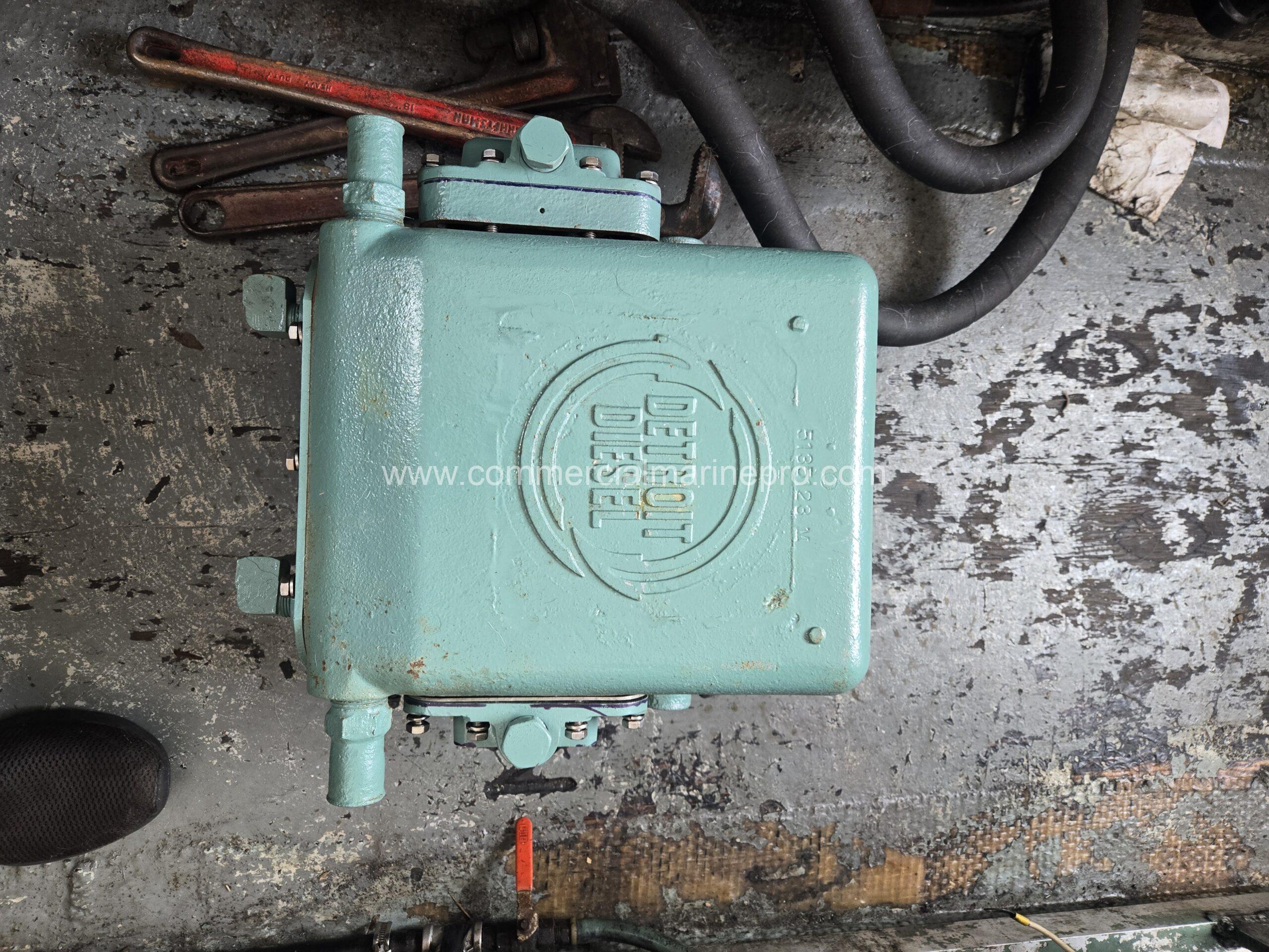 Pair Of Detroit Diesel 8V53 Marine Engines