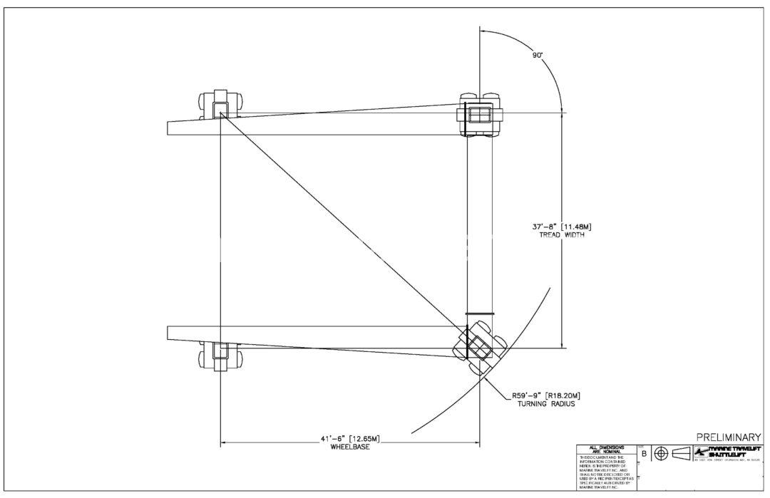 200T Marine Travel Lift