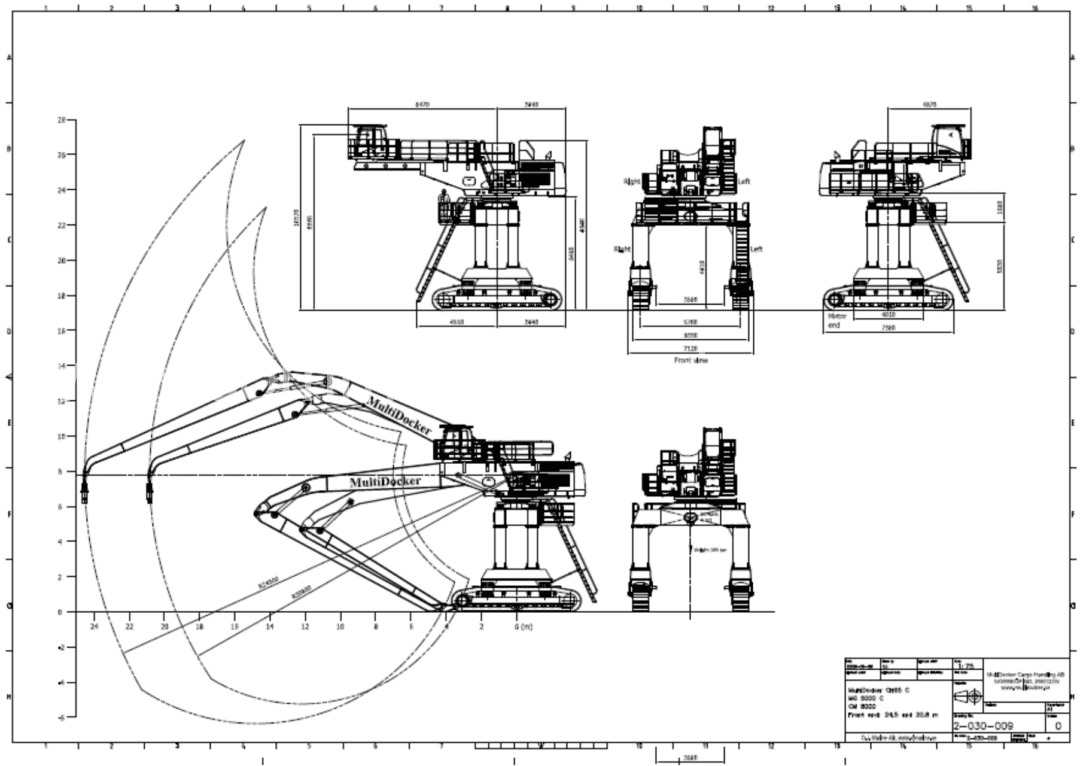 MultiDocker CH65C Material Handler