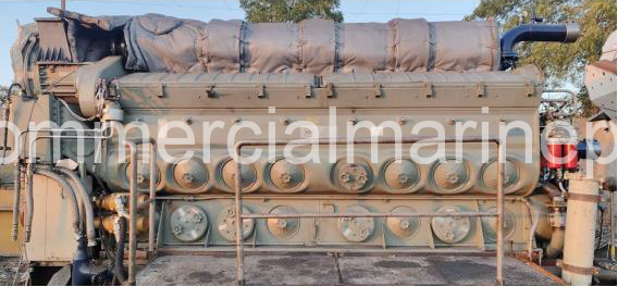 2018 EMD L16-710G5C Marine Engine