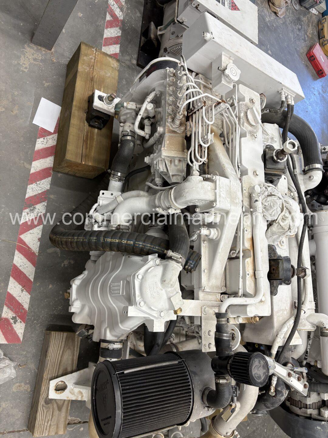 Pair Of Cummins 6CTA8 Marine Engines With ZF 285A Gears - Low Hours