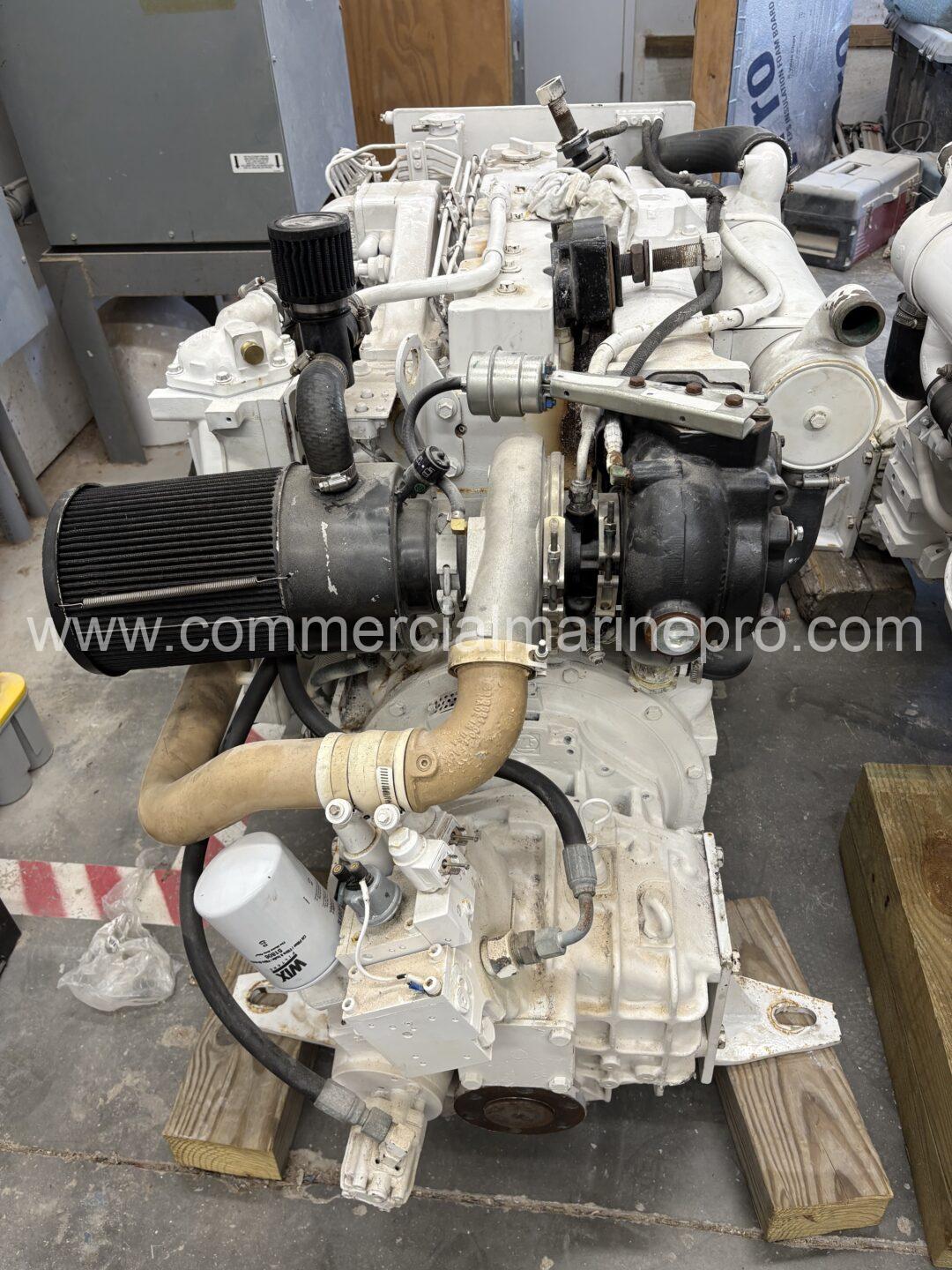 Pair Of Cummins 6CTA8 Marine Engines With ZF 285A Gears - Low Hours