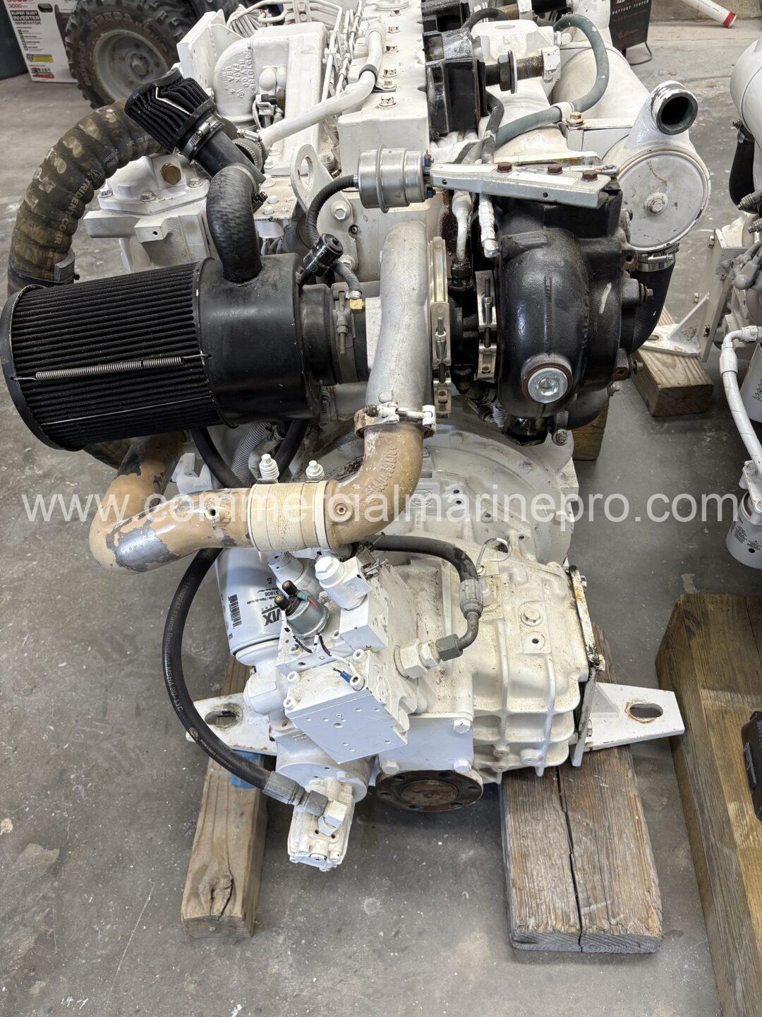 Pair Of Cummins 6CTA8 Marine Engines With ZF 285A Gears - Low Hours