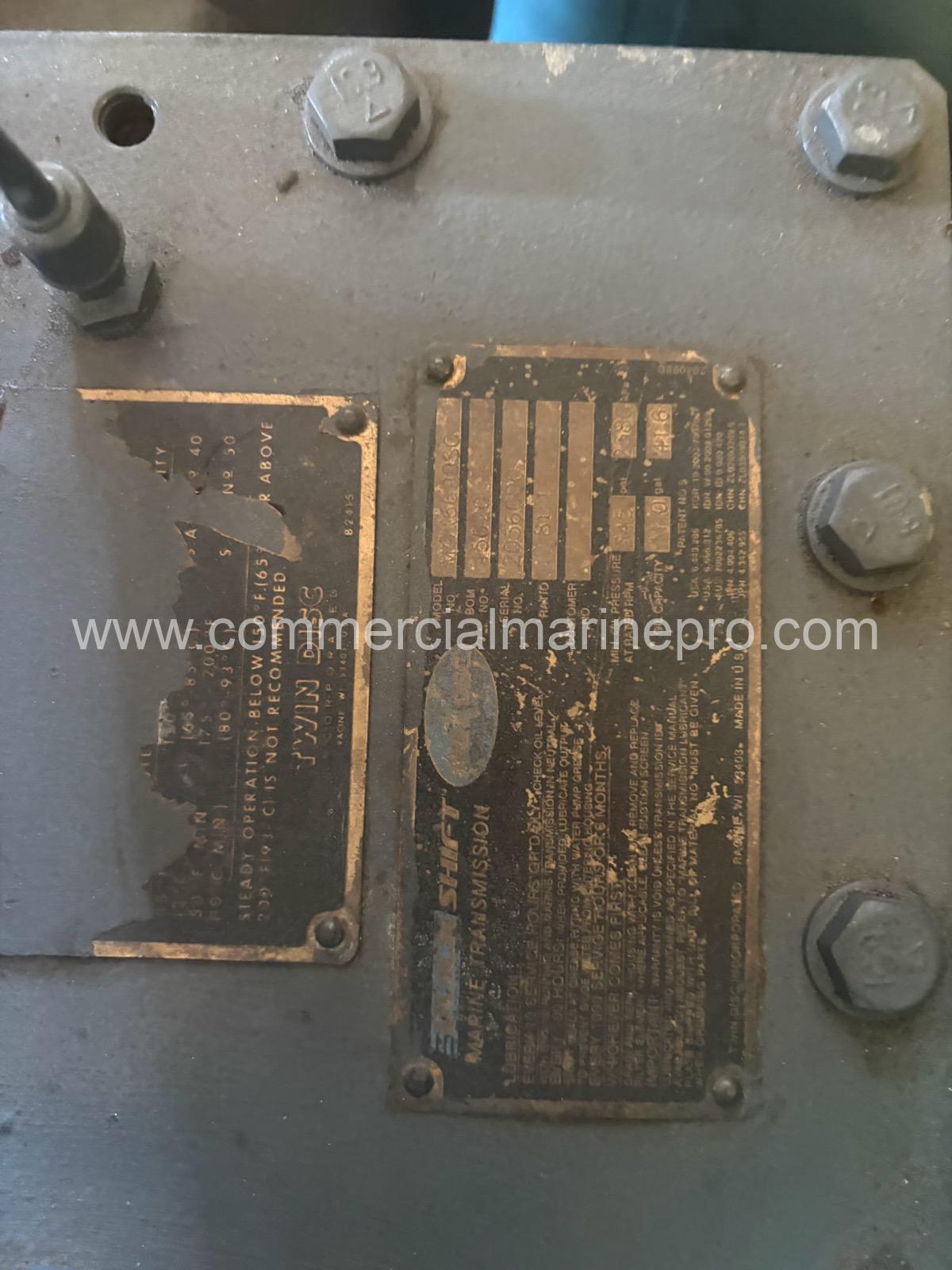 Pair Twin Disc MGX 6690SC 2.81:1 Surplus - Image 15