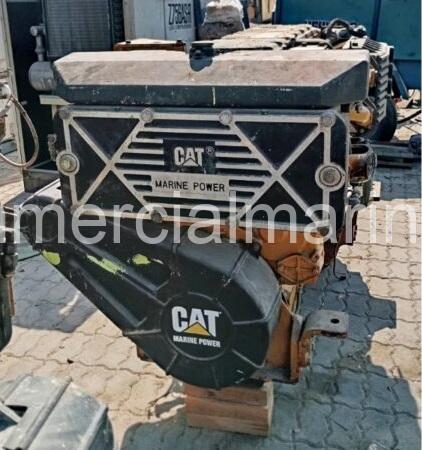 Pair Of CAT C18 Marine Engines - Low Hours
