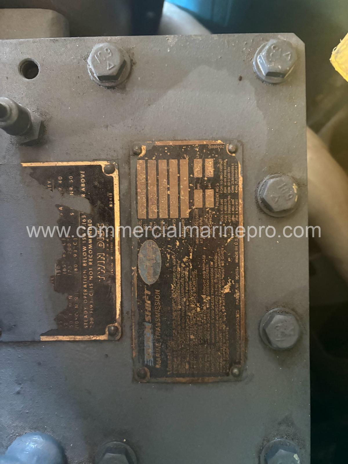 Pair Twin Disc MGX 6690SC 2.81:1 Surplus - Image 14