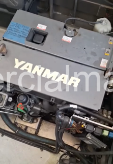 Single Yanmar 6BY3 Marine Engine - Low Hours