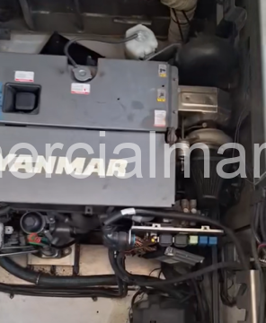 Single Yanmar 6BY3 Marine Engine - Low Hours