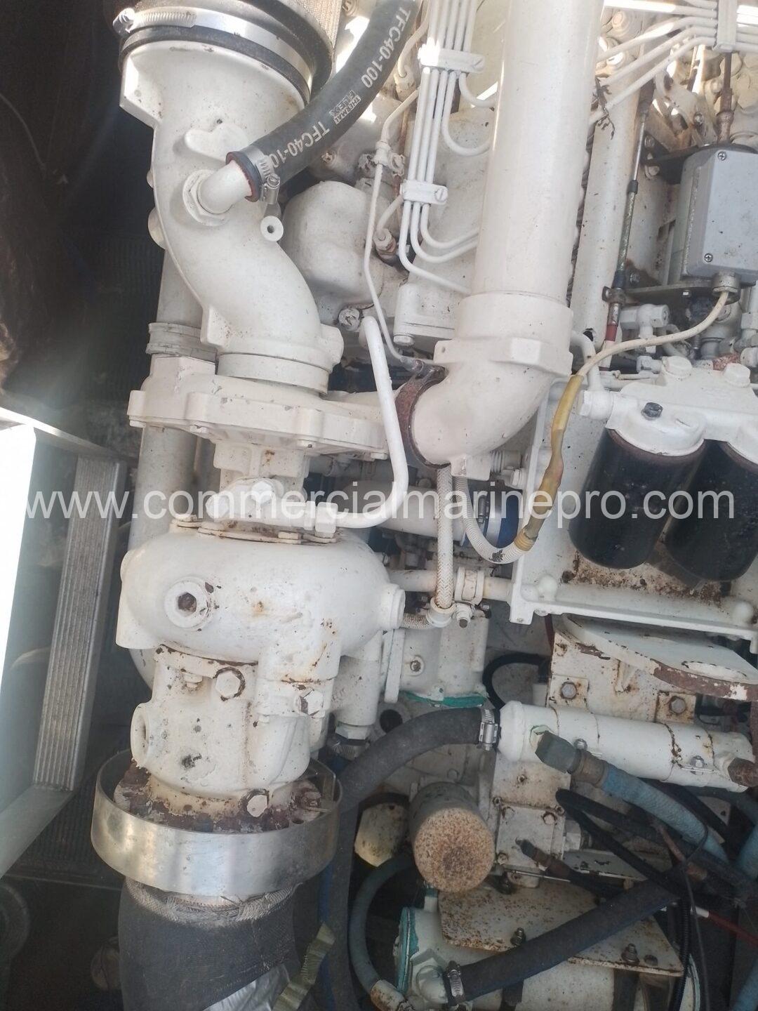 Pair MAN 2840 LE401 Marine Propulsion Engines