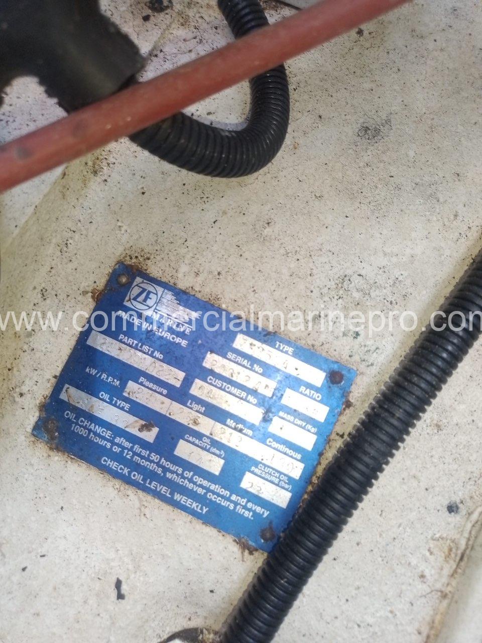 Pair MAN 2840 LE401 Marine Propulsion Engines