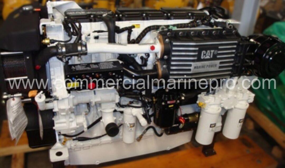 Pair CAT C18 ACERT Marine Propulsion Engines 1,136HP