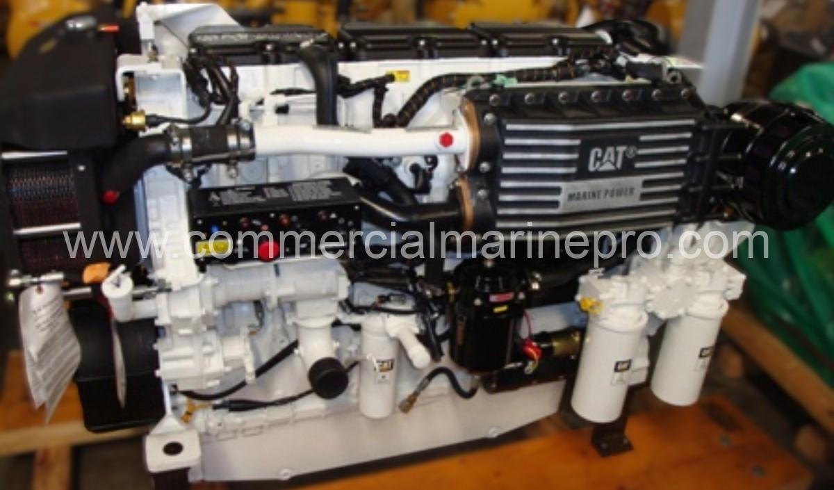 Pair CAT C18 ACERT Marine Propulsion Engines 1,136HP