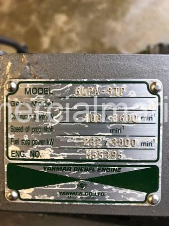 Single Yanmar 6LPA Marine Propulsion Engine