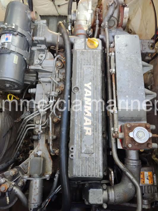 Yanmar 4LHA DTE Marine Engines with ZF68V trans