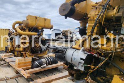CAT 3406 Marine Propulsion Engines and ZF IRM320 AL1 Gears