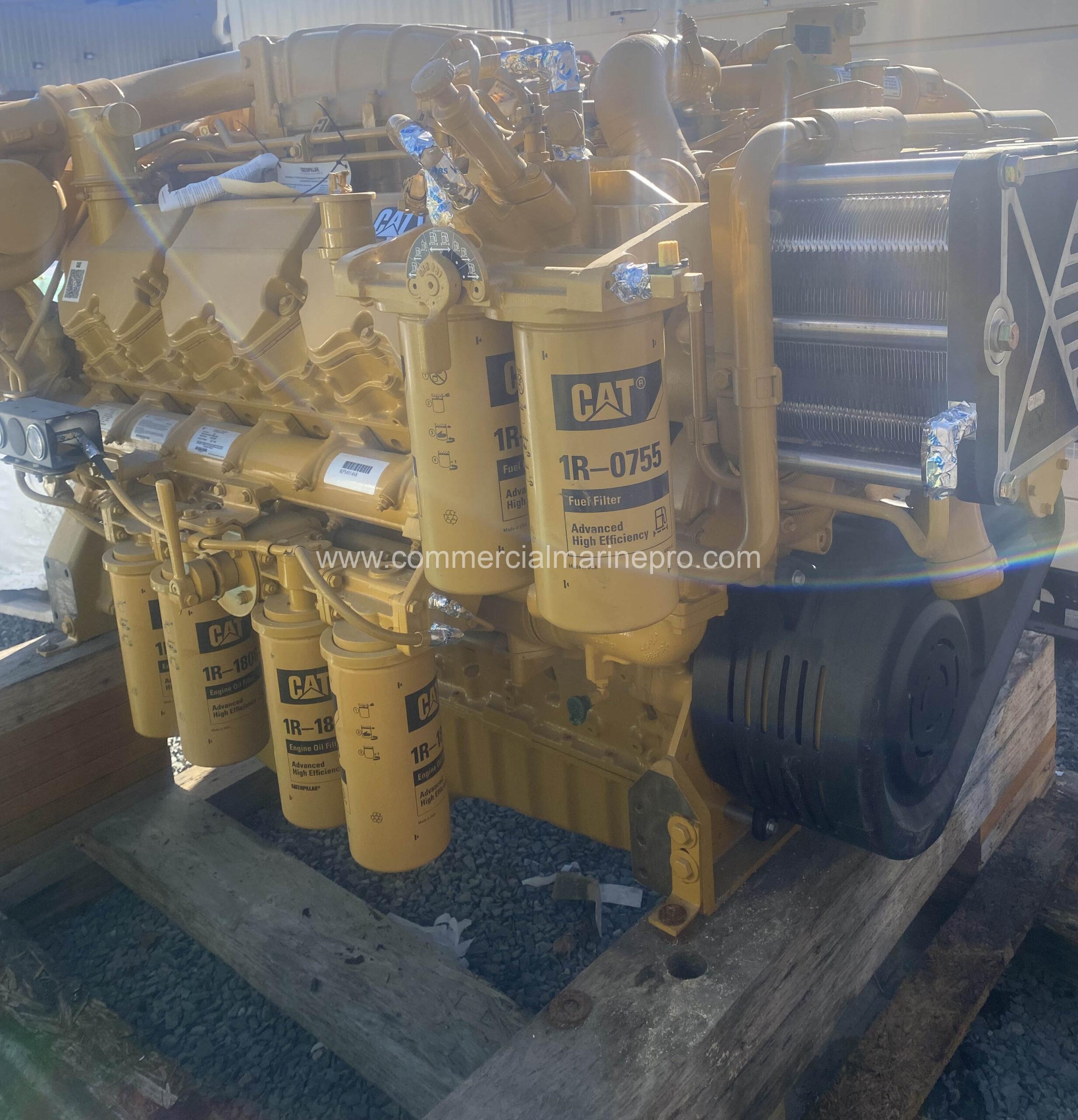 CAT C32 Marine Engines - EPA Tier 3 - 1825hp - New Surplus