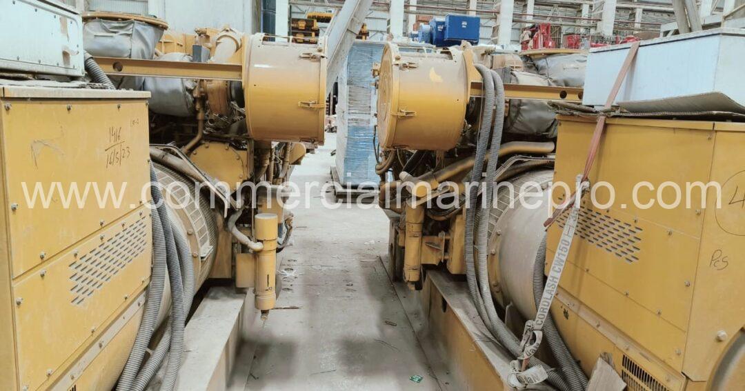 Four CAT 3512 Marine Gensets 1424KW @ 1800RPM