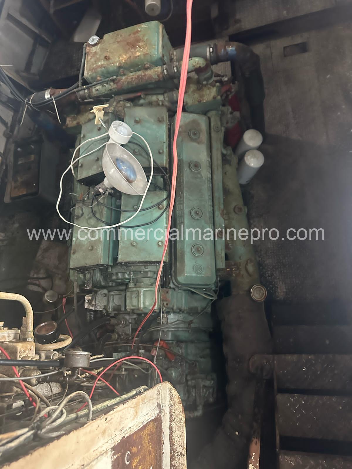 Detroit 12v71 Marine Engine