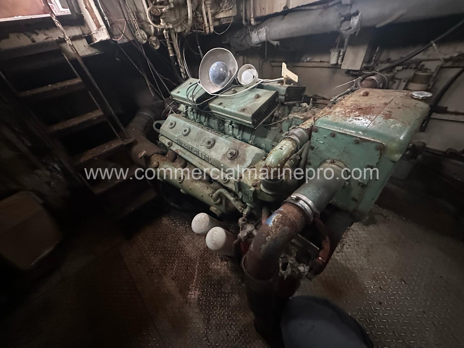 Detroit 12v71 Marine Engine