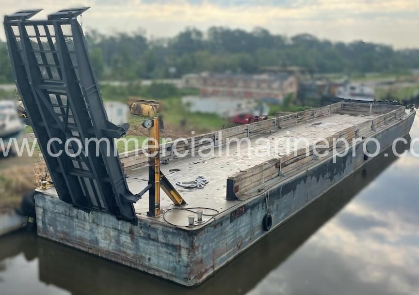 195' Ramp Barge - 1000 Tons | Commercial Marine Pro