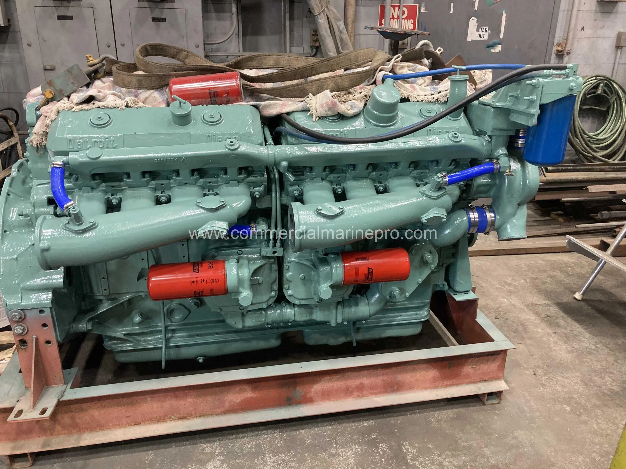 Detroit 16v92 Marine Engine