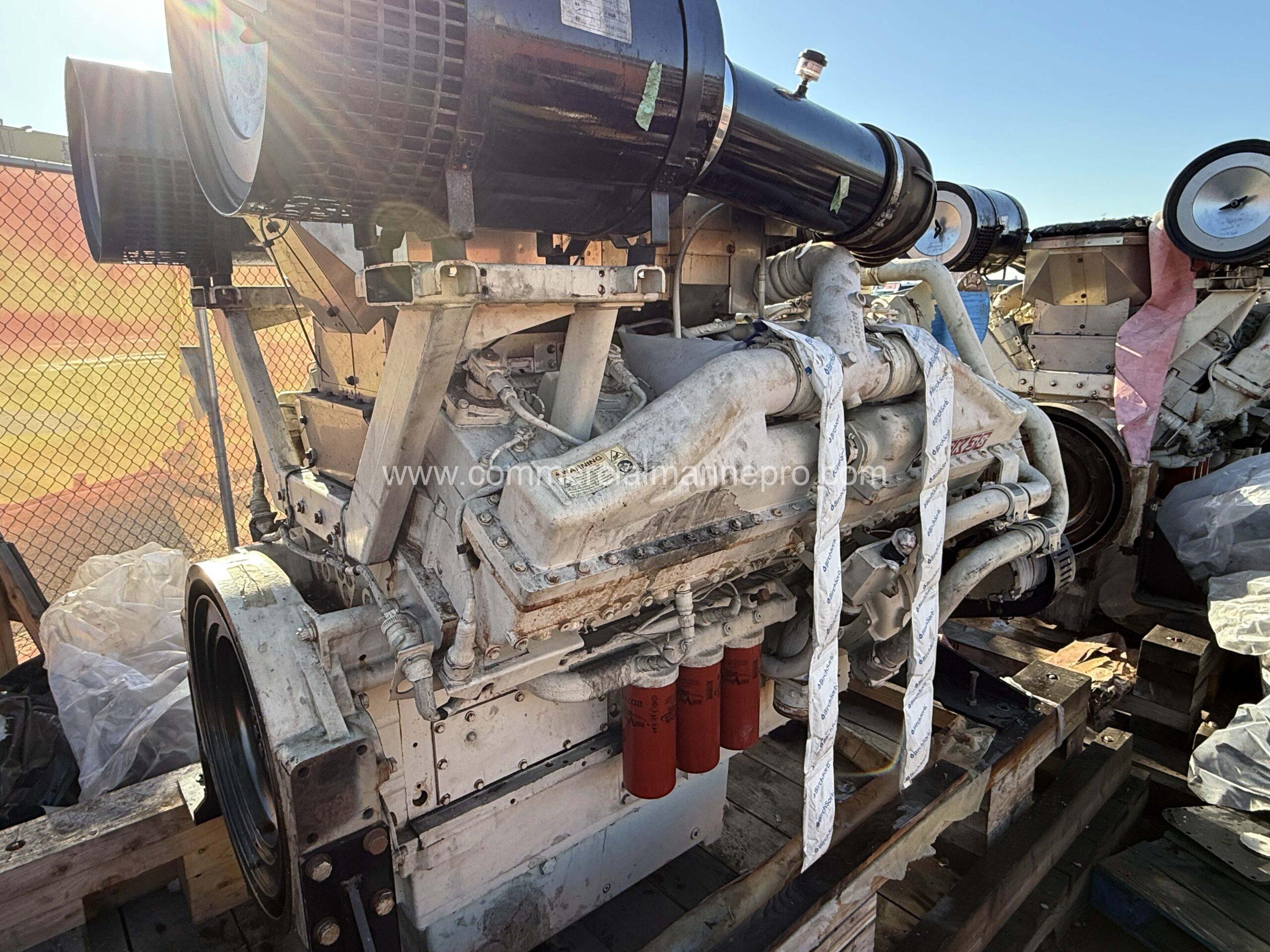 Pair Cummins QSK38 M1 Marine Engines Tier 3