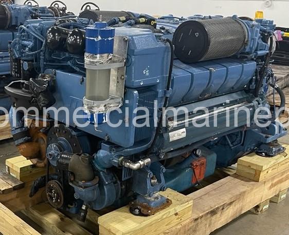Pair MTU 10v2000 M92 Common Rail Marine Propulsion Engines