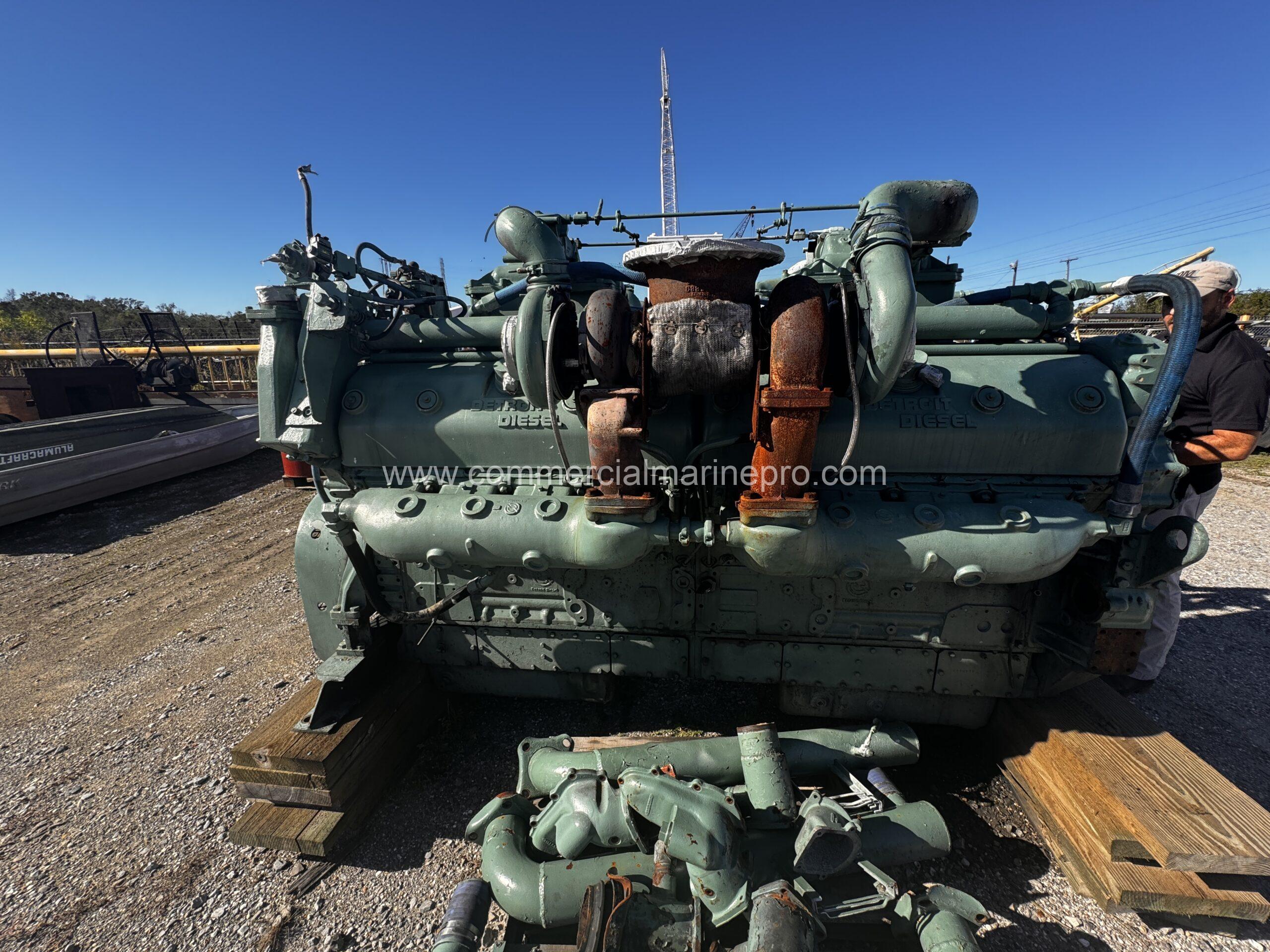 Detroit 16v149 TI Marine Engines - 1350HP