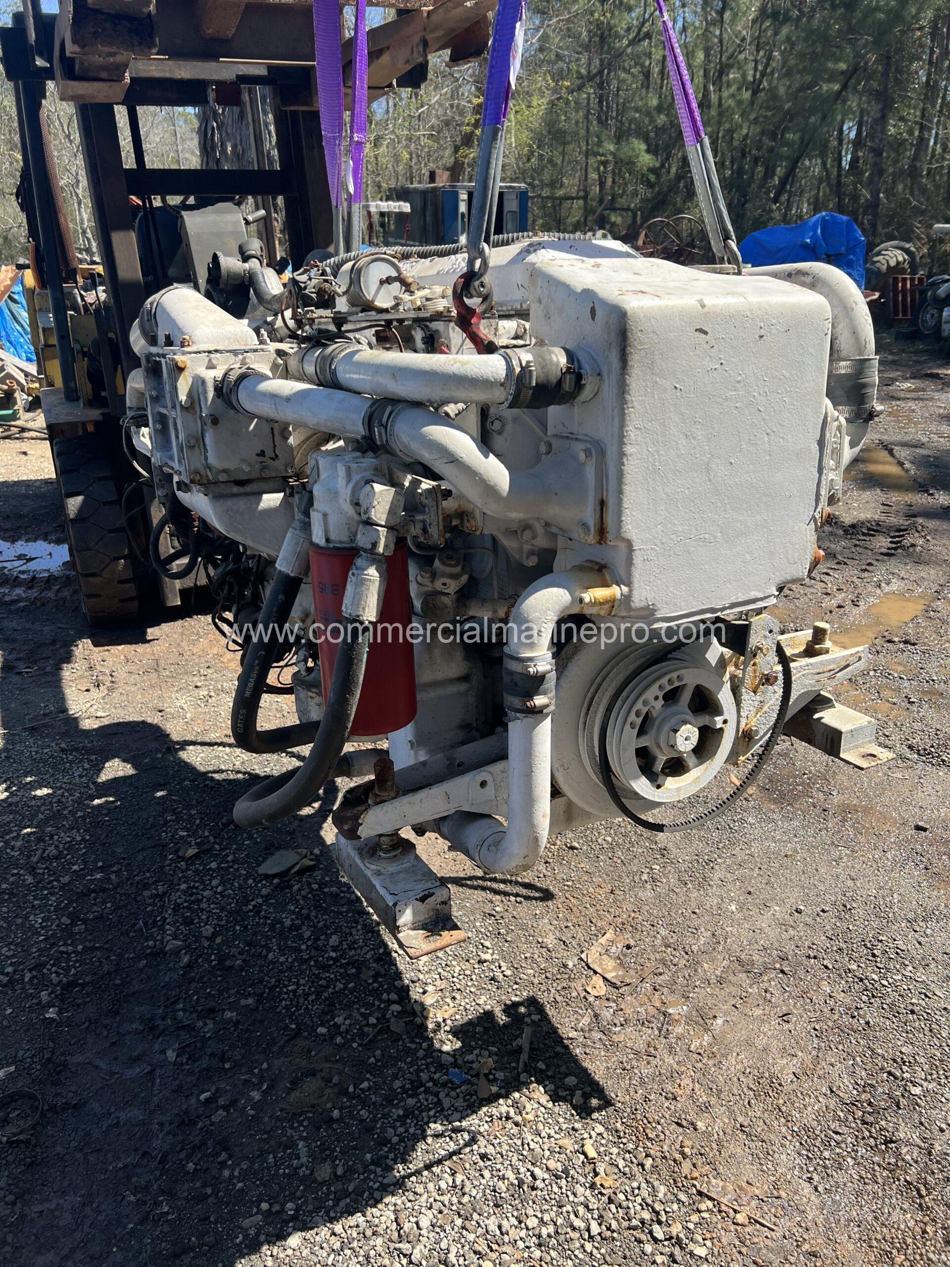 Single Detroit Diesel 6-71Ti Marine Low Hour Rebuilt - Image 7