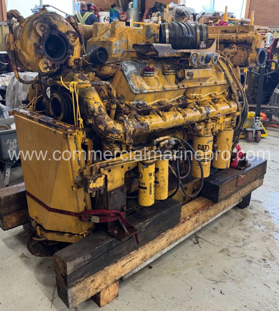 Single CAT 3412 Marine Propulsion Engine 60M 624HP - Image 6