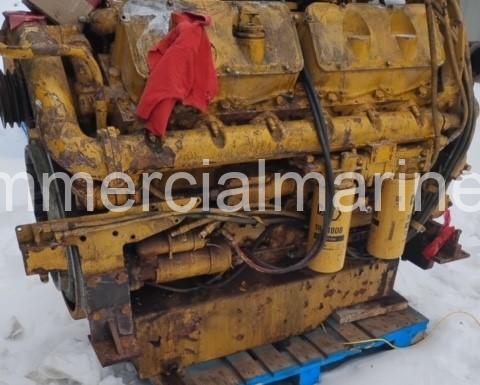 Single CAT 3412 Marine Propulsion Engine 60M 624HP