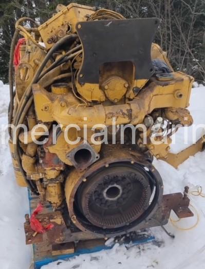 Single CAT 3412 Marine Propulsion Engine 60M 624HP