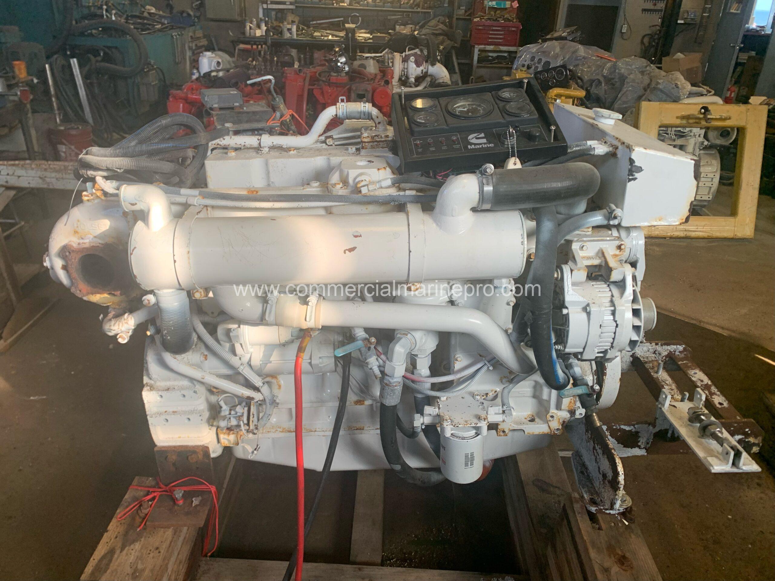 Single Cummins 6CTA Marine Propulsion Engine RTO