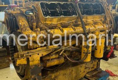 Single CAT 3412 Marine Propulsion Engine 60M 624HP