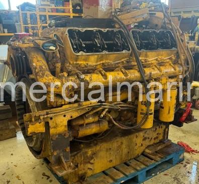 Single CAT 3412 Marine Propulsion Engine 60M 624HP